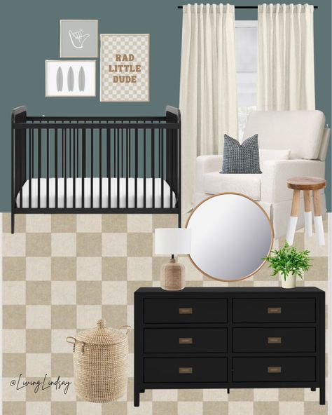 Storkcraft Pasadena 3-in-1 … curated on LTK Nursery With Black Accents, Black Furniture Nursery, Black Crib Nursery, Black Crib, Urban Rooms, Baby Planning, Nursery Room Inspiration, Baby Boy Nursery, Nursery Inspo