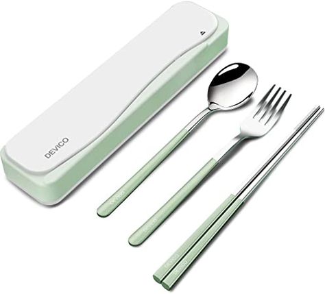 Portable Utensils, Camping Cutlery, Reusable Utensils, Camping Utensils, Travel Utensils, Stainless Steel Silverware, Stainless Steel Utensils, Eating Utensils, Plastic Ware