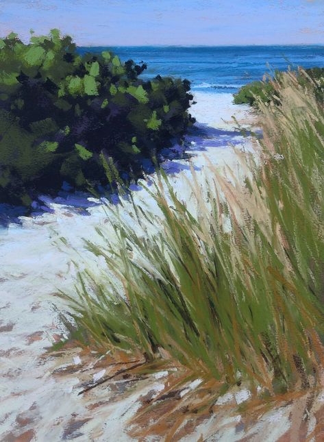 Deborah Quinn Munson | Gallery 31 Cape Cod Art Gallery — Gallery 31 Fine Art Deborah Quinn Munson, Cape Cod Art, Cape Cod Landscape, Cape Cod Painting, Watercolor Landscape Tutorial, Losing Hope, Cod Art, Beach Scene Painting, Dreamy Places