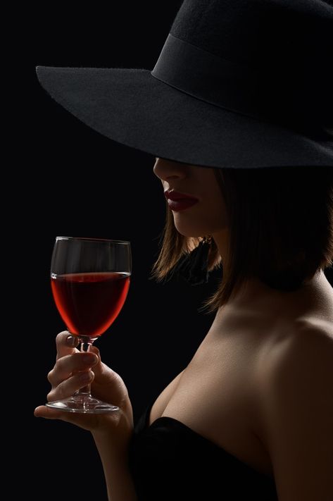 Gaia Stone, Mysterious Photography, Women Drinking Wine, Glass Photography, Wine Photography, Solo Pics, Photographs Ideas, Woman Wine, Birthday Photoshoot