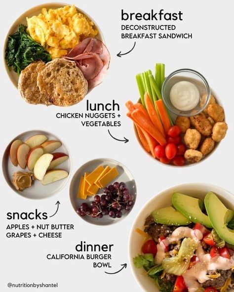 Daily Meal Plan Healthy, Healthy Daily Meals, Healthy Desayunos, Daily Meal Plan, Magnesium Benefits, Healthy Food Inspiration, Easy Healthy Meal Prep, Makanan Diet, Healthy Food Motivation