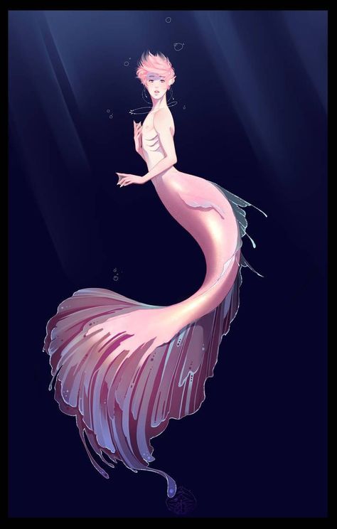 Mermaid Jungkook, Mermaid Boy, Siren Design, Anime Mermaid, Mermaid Drawings, Fanart Bts, Mermaids And Mermen, Beautiful Mermaids, Mermaid Art