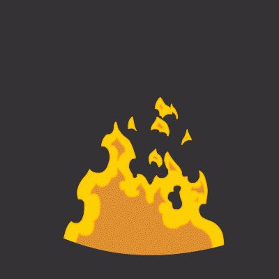 Fire is one of the hardest things to do, but there are a few tricks you can do to get your flame animations to look pretty good. Shown bel... Flame Animations, Flame Animation, Fogo Gif, 12 Principles Of Animation, Creative Story Ideas, Fire Animation, Phoenix Images, Principles Of Animation, Flash Animation