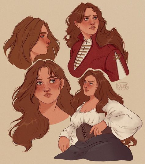 nina sketchpage bc she’s my fave and i love drawing her😌🫀✨ • nina zenik belongs to @lbardugo !!