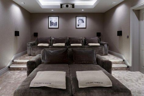 Coleccion Alexandra’s Plush Cinema Seating is Just the Upgrade Your Home Theater Needs | American Luxury #homestereoinstallation Luxury Home Cinema Room, Home Cinema Design, Cinema Seating, Sala Cinema, Home Theater Room Design, Theater Room Design, Home Cinema Seating, Cinema Design, Cinema Seats