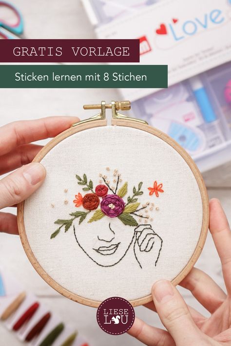 Slow Stitching, Embroidery Hoop Art, Hoop Art, Punch Needle, Handmade Home, Diy Inspiration, Embroidery Hoop, Crochet Projects, Diy And Crafts