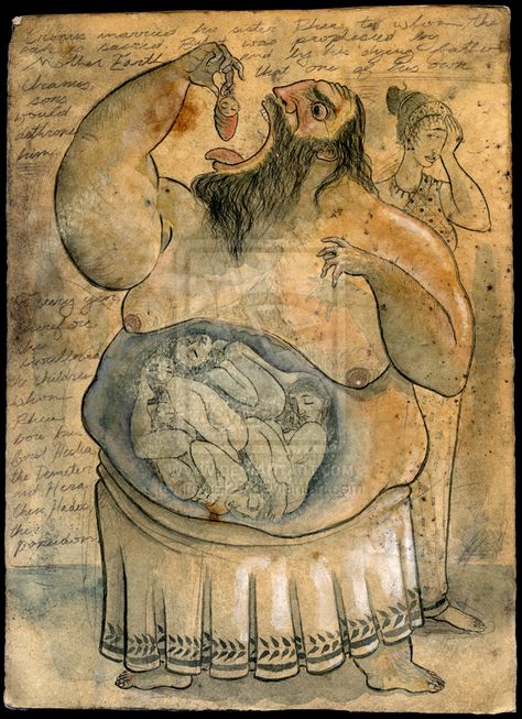 Titans Greek Mythology, Poseidon God, Medieval Artwork, Greek Pantheon, Roman Gods, Propaganda Art, Greek Mythology Art, First Generation, Mythology Art