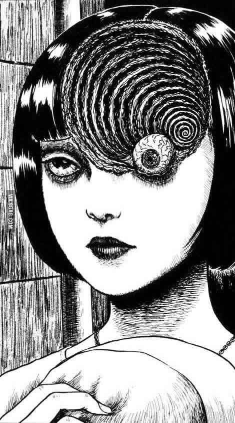 Migraine Art, Ito Junji, Japanese Horror, Bd Comics, Junji Ito, Wow Art, Creepy Art, Brutalism, Adaptation