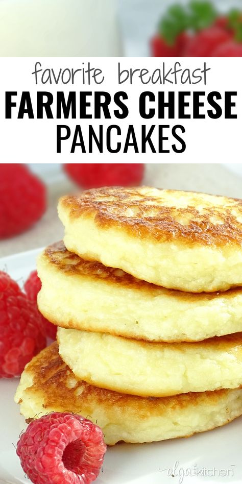 Farmer Cheese Pancakes, Eggs And Cheese Recipes, Recipes Using Farmers Cheese, Farmers Cheese Recipes Desserts, Mexican Pancakes Recipe, Recipes With Farmers Cheese, Farmer Cheese Recipes, Farmers Cheese Recipes Dishes, Sirniki Russian