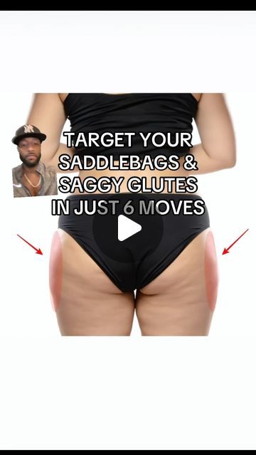 Maurice Daniels - Fat Loss Coach For Busy Women on Instagram: "TARGET YOUR LEG SADDLEBAGS & SAGGY GLUTES IN JUST 6 MOVES
#saddlebags #glutes #athomeworkouts #lowerbodyworkout #bodyweightworkout" Saddlebag Workout, Targeted Workouts, Target Workout, Busy Women, Lower Body Workout, Bodyweight Workout, Fat Loss, Workout Videos, At Home Workouts