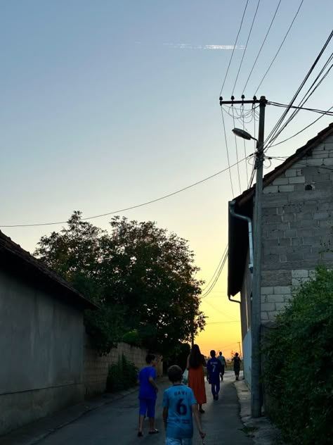 Balkan Childhood Nostalgia, Albanian Village, Balkan Childhood, South Albania, Albanian Summer, Balkan Summer, Balkan Aesthetic, Bob Marley Painting, Greek Town