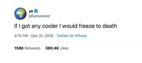 best kanye tweets kanye west hilarious tweets 2021 kanye west tweets funny Kanye West Tweets, Kanye West Twitter, Kanye Tweets, Funny Kanye, Kanye West Quotes, Kanye West Funny, Grad Quotes, Best Tweets, Senior Quotes