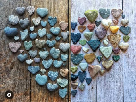 My Sister From Another Mister, Rock Collection Display, Sister From Another Mister, Heart Shaped Rocks, Heart In Nature, Happy Galentines Day, Sea Glass Colors, Rock And Pebbles, Friends Love