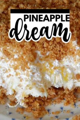 Pineapple Dream, Pineapple Dream Dessert, Dream Dessert, Pineapple Dessert, Pineapple Desserts, Donut Muffins, Potluck Desserts, Cream Cheese Desserts, Pineapple Recipes