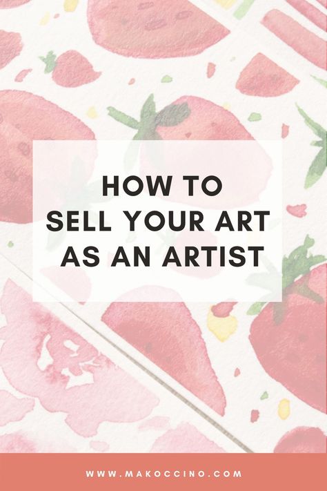 Are you wanting to turn your art into money? Check out this blog for tips on how to turn your art into products you can sell! Hey, I'm Mako from the YouTube channel 'makoccino'! Here you will find my tips and tutorials on how to do watercolor paintings! Find me on Instagram @makoccinos #watercolor #watercolorartist #howtowatercolor How To Sell Watercolor Paintings, Creative Teaching, Craft Business, Painting Tips, Watercolor Artist, Watercolor Cards, Love Art, Money, Sell Your Art