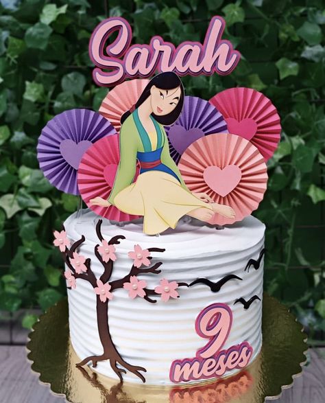 Mulan Cake, Mulan Party, Mulan Birthday, Cat Rock, Disney Theme Party, Party Organization, Disney Cakes, Disney Theme, Mulan