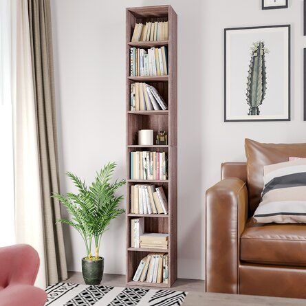 Dvd Storage Tower, Narrow Bookshelf, Narrow Bookcase, Cd Dvd Storage, Media Storage Cabinet, Storage Bookcase, Display Bookcase, Shelves Wood, Clean Your Room