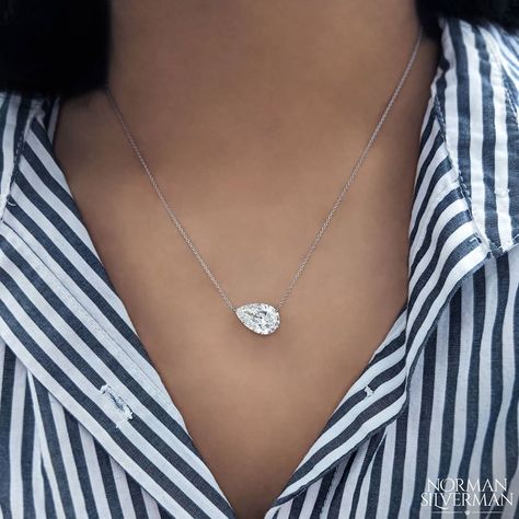 Pear Shaped Diamond Jewelry, Pear Diamond Necklace, Pear Shaped Diamond Necklace, Pear Shape Pendant, Beautiful Jewelry Diamonds, Pear Shaped Pendant, Drop Ring, Pear Pendant, Teardrop Ring