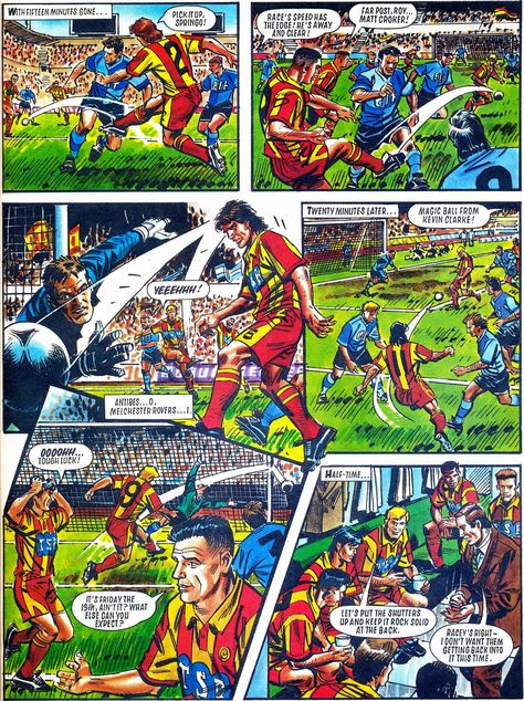 The Greek Roy of the Rovers Fan Club: Roy of the Rovers Holiday Special 1993 Roy Harper Comics, Roy Keane Tackle, Roy Of The Rovers, Roy Siblings, Roy Rodgers, Fan Club, Holiday Specials, Football, Comics