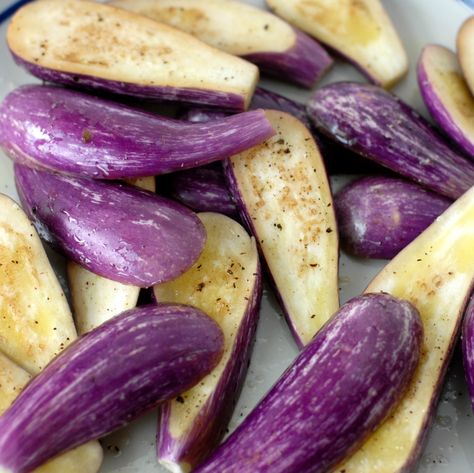 Grilled Fairytale Eggplant | Boulder Locavore Fairy Eggplant, Fairy Tale Eggplant, Fairytale Eggplant, Supper Sides, Easy Peasy Recipes, Csa Recipes, Grill Time, Eggplant Dishes, Heirloom Recipes