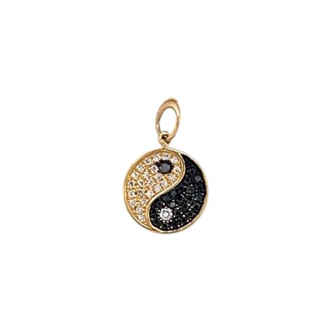 Beautifully balanced in this Yin and Yang Diamond Charm! Wear this Diamond Yin Yang charm as a reminder that bad days happen so you can appreciate the good ones. The contrast of Black and White Diamonds adds radiance and charm to this necklace. 18K Yellow Gold Pendant Pendant Only Yin and Yang charm measures: 9mm Diamond Charm Necklace, Yin Yang Charm, Diamond Charm, Yellow Gold Chain, Yellow Gold Pendants, Yin Yang, Diamond White, Charm Necklace, Yellow Gold