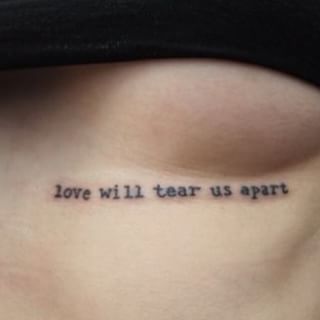 Hipster Tattoo, Lyrics Tattoo, Lyric Tattoos, Joy Division, Dream Tattoos, Pattern Tattoo, Little Tattoos, Piercing Tattoo, Get A Tattoo