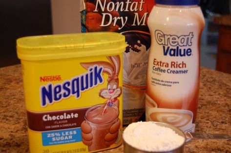 Hot Chocolate Mix Recipes Dry, Cocoa Mix Recipe, Nestle Quik, Hot Cocoa Mix Recipe, Hot Chocolate Mix Recipe, Nestle Chocolate, Homemade Hot Chocolate Mix, Diy Hot Chocolate, Homemade Hot Cocoa