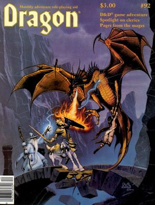 The Other Side blog: This Old Dragon: Issue #92 Dragon Magazine, Old Dragon, Classic Rpg, Dungeons And Dragons Art, New Dragon, World Star, Dragon Art, Tolkien, Retro Gaming