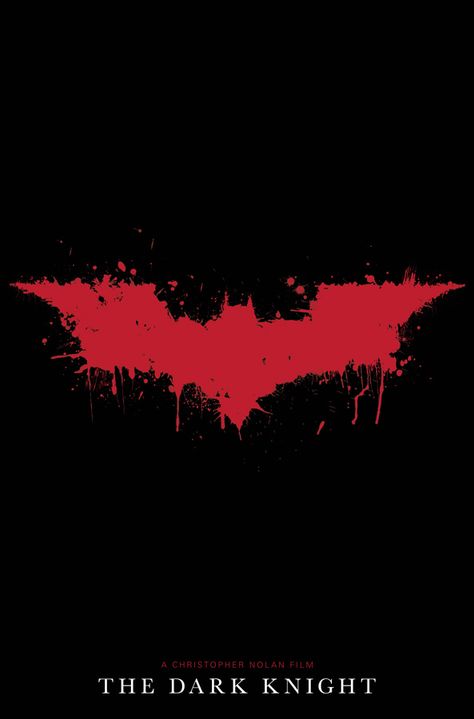 The Dark Knight (2008) ~ Minimal Movie Poster by Matthew Bond ~ Christopher Nolan Series #amusementphile Dark Knight Symbol Tattoo, The Dark Knight Logo, Dc Posters, Batman Theme, Batman Pictures, Batman Poster, Batman Symbol, Ps3 Games, Dark Knight Rises