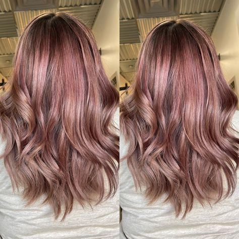 Chicago Balayage & Extensions on Instagram: “D U S T Y R O S E 🌹🌸 Used redkens shades eq Colors 8VRO & 9VRO to create this look! #solasalons #solasuites #redkenshades #redken…” 8vro Shades Eq, 9vro Redken Shades, Balayage Extensions, Color Formulas, Redken Shades, Redken Shades Eq, Hair Colors, Balayage, To Create