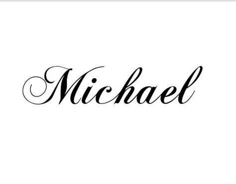 Michael In Cursive, Michael Name Tattoo, Michael Tattoo Name, Gangster Letters, Michael Name, Michael Tattoo, Singer Life, Sims Names, Pretty Hand Tattoos