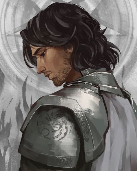 Criston Cole, Asoiaf Art, Song Of Ice And Fire, Ice And Fire, Game Of Thrones Art, Knight Art, House Of The Dragon, House Of Dragons, Character Design Male