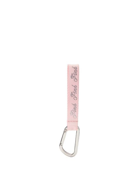 Buy Wristlet Strap Keychain - Order Small Accessories online 5000009895 - PINK US Pink Car Keychain, Strap Keychain, Pink Keychain, Buy Logo, Pink Car, Gold Pearl Earrings, Wristlet Keychain, Car Keychain, Future Car