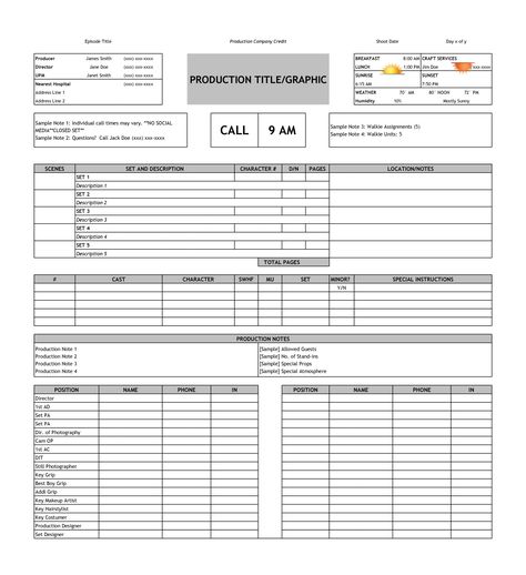 Call Sheet Template, Mostly Sunny, Sheet Template, Microsoft Word Templates, Template Word, In Case Of Emergency, Film Production, Word Template, Templates Free