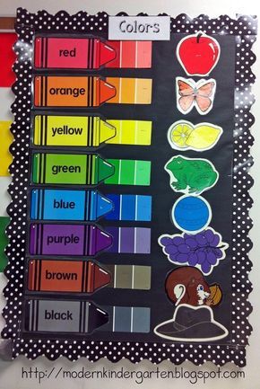 Excellent Classroom Decoration Ideas (37) Modern Kindergarten, Decorating Classroom, Office Doors, Kindergarten Classroom Decor, Preschool Rooms, Preschool Colors, Toddler Classroom, Decor Videos, Rainbow Paint