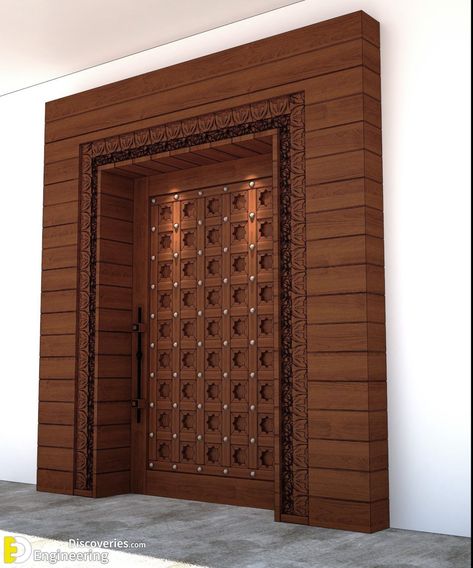 Top 30 Best Modern Wooden Door Design Ideas For Home - Engineering Discoveries Pintu Interior, House Main Door, Modern Entrance Door, Modern Wooden Doors, House Main Door Design, Main Entrance Door Design, Front Door Design Wood, Main Entrance Door, Wooden Front Door Design