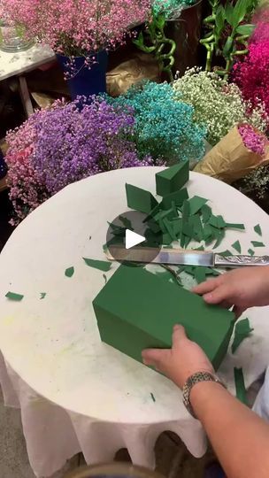 11K views · 58 reactions | how to cut a heart-shaped floral foam for flower arrangement?🌹 #florist #flowerarrangement #floraldesign #bouquetwrapping #floralsupplies | FloralSupplies.com Heart Shaped Bouquet, Bouquet Wrap, Floral Foam, Floral Supplies, Mini Heart, Flower Heart, Flower Arrangement, Floral Arrangements, Florist