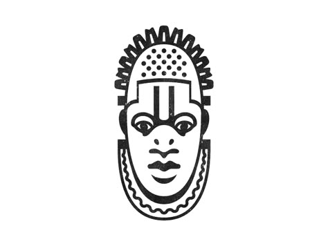 African Image, Icon Tattoo, Small Chest Tattoos, Africa Art Design, Diy Room Decor Videos, Tiki Mask, African Sculptures, African Art Paintings, Cool Tattoos For Guys