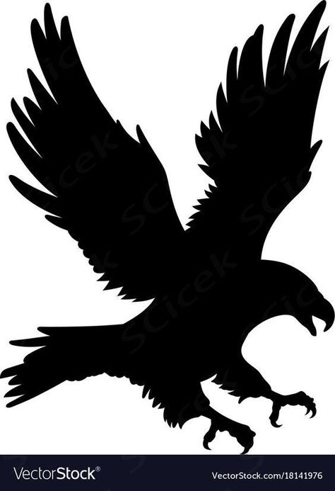 Eagle Silhouette, Bird Silhouette, Amazing Art Painting, Double Exposure, Png Images, Bald Eagle, Wood Projects, Amazing Art, Vector Images