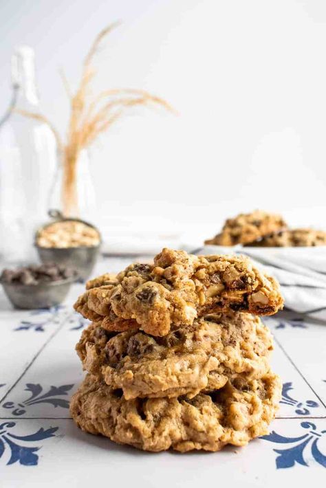 Cowboy Cookie Recipe, Easy Cookie Recipe, Flax Meal, Salty Cookies, Cheesy Breadsticks, Homemade Trail Mix, Cowboy Cookies, Ultimate Cookies, Flax Seed Recipes