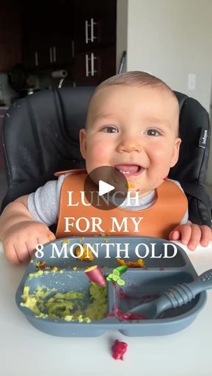 11K views · 2.1K reactions | Lunch for baby 8 months old ( 📸: @Creatively Emi ) #babyledweaningrecipes #babyledweaningideas #baby #babyfoodideas #babyfood #babyrecipes #fyp #foryoupage #babymeals #babyfoodprep #babyledeating #weaningideas #babyhealthyfood #reels #babyboy #babygirl #followers #highlights #homemadebabyfood #babyhealthyfood #fingerfood #babyplate #babyblogger #babyfoodrecipes #homemade #babyfoodidea #lunchtime #blw #blwideas #toddlermeals | Mummy & Kids Loves | Sage The Gemini · Tick Tick Boom (feat. BygTwo3) 8 Month Old Baby Food, Baby Lunch, Tick Tick Boom, Sage The Gemini, Diy Baby Food, Baby Led Weaning Recipes, Healthy Baby Food, Baby Plates, Making Lunch