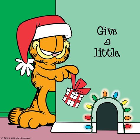 Garfield Christmas Pfp, Garfield Pfp, Christmas Garfield, Garfield Stuff, Silly Cartoon, December Pictures, Garfield Pictures, Garfield Images, Garfield The Cat