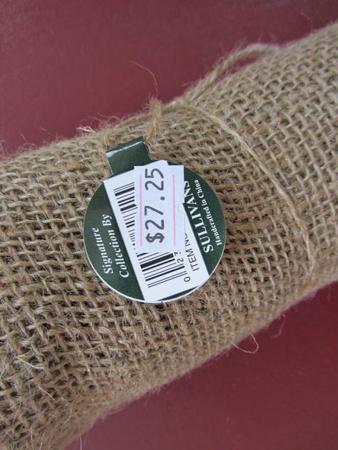 No Sew Burlap Curtains, Burlap Valance Kitchen, Burlap Curtains Living Room Walmart, Farmhouse Kitchen Valance Target, No Sew Valance, Matchstick Blinds, Cafe Rod, Burlap Valance, Farmhouse Valance Window Treatments Bed Bath & Beyond