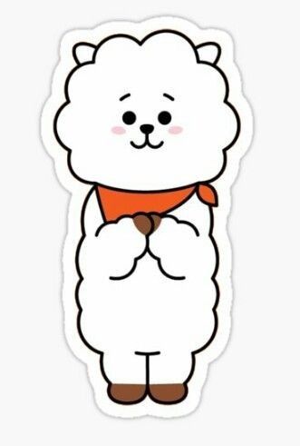 Bt21 Kookie Cute, Hip Hop Monster, Stickers Bts, Bts Stickers, Bt 21, Black And White Stickers, Photoshoot Bts, Bts Bt21, Bts Drawings