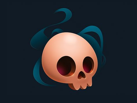 Skull 2d fire art magic smoke skull gameplay icon ui game Skull Character, Stylized Skull, Skull Game, Icon Ui, Skull Icon, Cartoon Skull, Cartoon Movie Characters, Game 2d, Ui Game