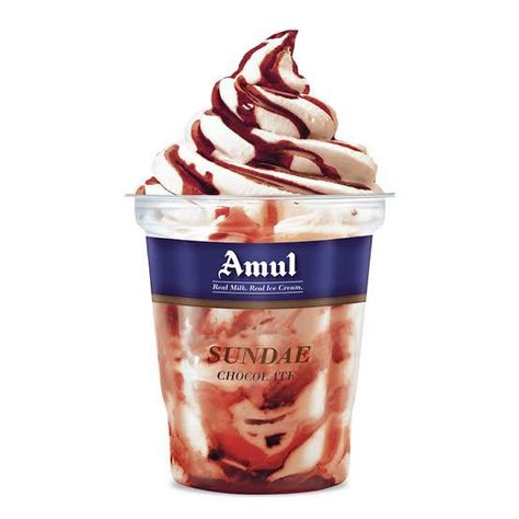 Amul Ice Cream, Sundae Cup, Ice Cream Brands, India Food, Ben And Jerrys Ice Cream, Ice Cream Shop, Anime Dragon Ball Super, Street Food, Food Lover