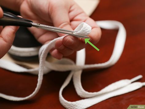 Long Shoe Laces How To Tie, Shoe Laces Too Long, Shorten Shoelaces, Black Height-increasing Lace-up Sneakers, No Tie Shoe Lace Ends, Height Increasing Lace-up Sneakers, How To Tie Laces, Bob Shoes, How To Lace Converse