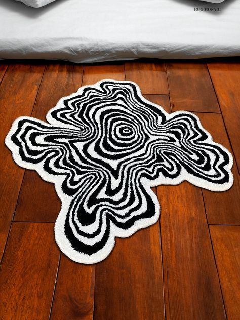 Rug Black And White, Carpet For Living Room, Wool Rugs, Handmade Wool Rugs, Wool Area Rug, Rug Carpet, Living Room Carpet, Tufted Rug, Wool Area Rugs