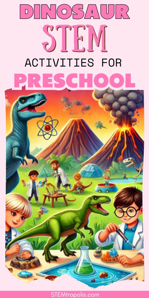 Discover exciting dinosaur activities for preschoolers! 🦕 Engage little ones with Dinosaur Roar Activities and watch their amazement with Dinosaur Fizzy Eggs. Plan a fun Dinosaur Egg Scavenger Hunt or explore Dinosaur Fossils Activities. Incorporate STEAM Dinosaur Activities like a Dinosaur Rescue Activity and DIY Dinosaur Games. Bring the adventure home with a DIY Dinosaur Excavation Kit and a Dinosaur Fossil Activity for Kids. Perfect for sparking curiosity and fun in early learners! 🎉 Dino Stem Activities, Dinosaur Stem Activities, Fizzy Eggs, Stem Activities For Preschool, Fossil Activity, Dinosaur Stem, Dinosaur Excavation Kit, Dinosaur Excavation, Fossils Activities