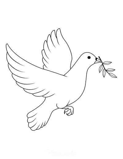 Dove Coloring Page, Drawings Of Doves, Pictures Of Doves, Christian Coloring Pages For Kids, Coloring Pages Christian, Dove Outline, Christian Coloring Pages, Dove Drawing, Free Bible Coloring Pages